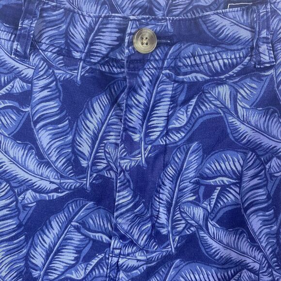 Vineyard Vines Men's Size 32 Shorts Blue Island Hawaiian Floral Golf Beach - Picture 5 of 7